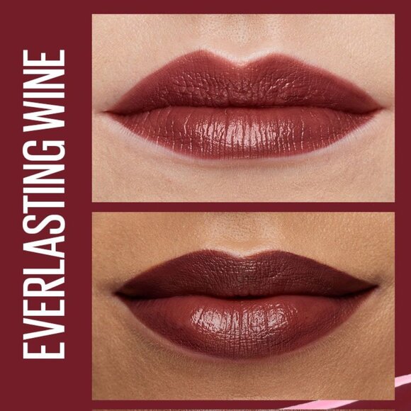 Maybelline New York Super Stay 24 Hour 2-Step Lip Color #005 Everlasting Wine - Picture 1 of 3